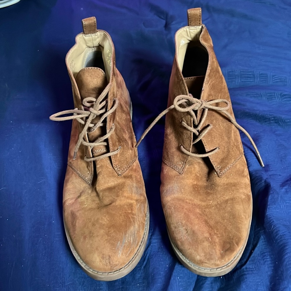 Franco Sarto Faux Suede Boots